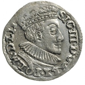 trojak 1589, Olkusz, Iger O.89.1.c, drobna wada bicia, ...