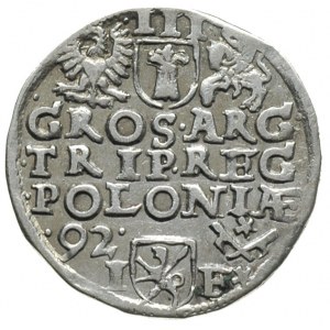 trojak 1592, Poznań, Iger P.92.2.b
