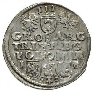 trojak 1596, Poznań, Iger P.96.8.e