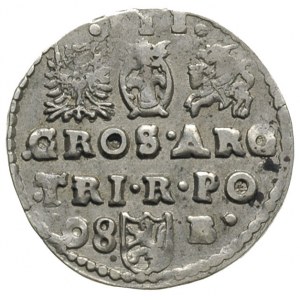 trojak 1598, Bydgoszcz, odmiana z datą po lewej stronie...