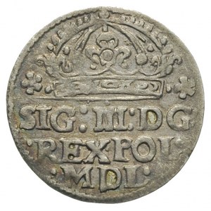 grosz 1614, Kraków, ładnie zachowany, patyna