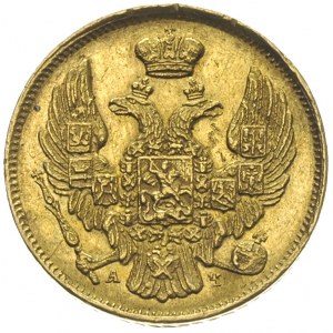 3 ruble = 20 złotych 1840, Petersburg, złoto 3.98 g, Pl...