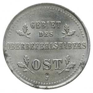 1 kopiejka 1916 / J, Hamburg, Parchimowicz 1.b, piękny ...