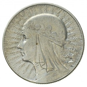 5 złotych 1932, Warszawa, Głowa Kobiety, Parchimowicz 1...