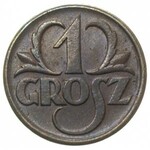 1 grosz 1937, 1938 i 1939, Warszawa, Parchimowicz 101.l...
