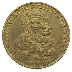 2 złote 1928, Matka Boska z Dzieciątkiem, Parchimowicz ...