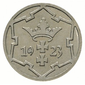 5 fenigów 1923, Berlin, Parchimowicz 55.c, moneta wybit...
