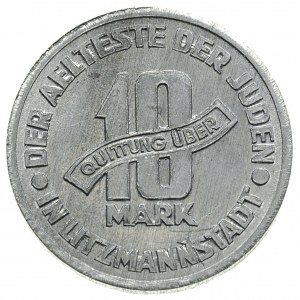10 marek 1943, Łódź, aluminium, cienki krążek, Parchimo...