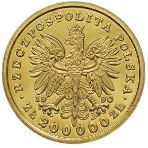 200.000 złotych 1990, Solidarity Mint - USA, Fryderyk C...