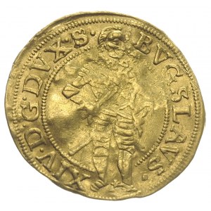 Bogusław XIV 1620-1637, dukat dez daty,Szczecin, Aw: Po...