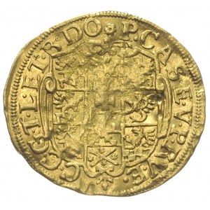 Bogusław XIV 1620-1637, dukat dez daty,Szczecin, Aw: Po...