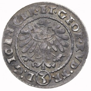 zestaw monet 3 krajcary 1607, Złoty Stok i 3 krajcary 1...