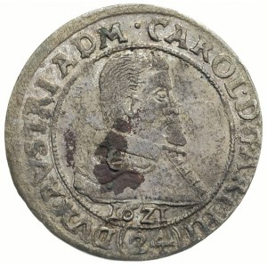 Karol Austriacki 1608-1624, 24 krajcary 1621, Nysa, FuS...
