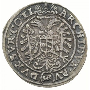 3 krajcary 1627, Wrocław, data pod popiersiem, FuS 205,...