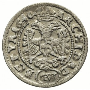 3 krajcary 1640, Kłodzko, litery GW, FuS 2887