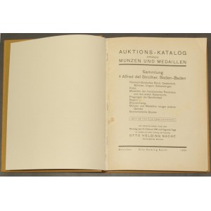 Otto Helbing - Auktions Katalog enthaltend Münzen und M...