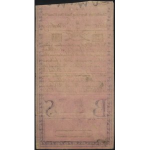 5 złotych 8.06.1794, seria N.B.2, odmiana z napisem \.....