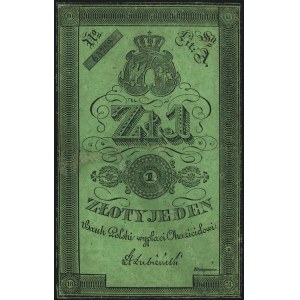 1 złoty 1831, podpis: Łubieński, Miłczak A22b, Lucow 13...