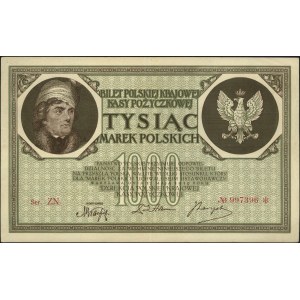 1.000 marek polskich 17.05.1919, seria ZN, numeracja 6-...