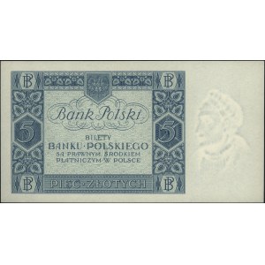 5 złotych 2.01.1930, seria D, Miłczak 71a, Lucow 658 (R...