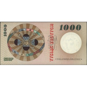 1.000 złotych 24.05.1962, seria A 0000000, Miłczak 141A...