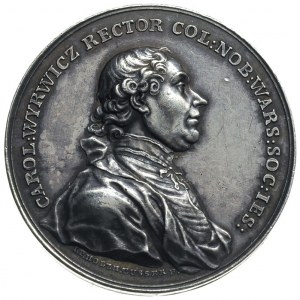 Karol Wyrwicz - rektor kolegium jezuitów, medal autorst...