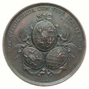 Dar Kurlandii dla Rzeczypospolitej -medal autorstwa J. ...