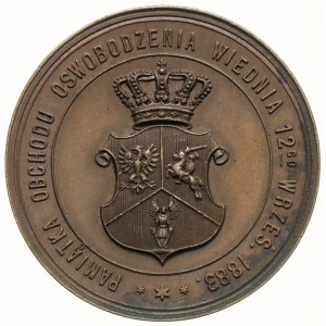 medal autorstwa W. Głowackiego na 200-lecie Odsieczy Wi...