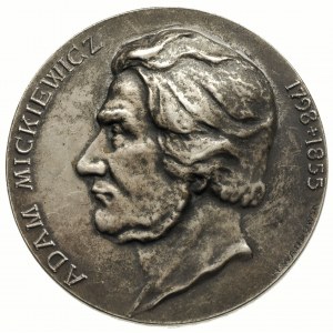 medal jednostronny w 110 Rocznicę Urodzin Adama Mickiew...