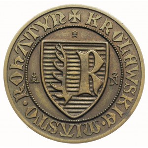 Rohatyń -medal autorstwa J. Laszczki na 500-lecie założ...