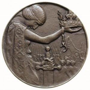 Ogłoszenie Niepodległości Polski - medal sygn. J.Raszka...