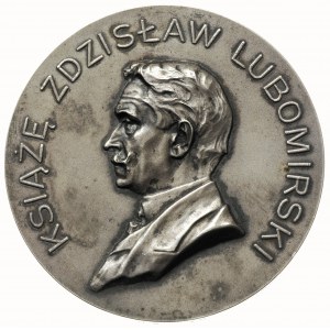 książę Zdzisław Lubomirski prezydent Warszawy -medal au...