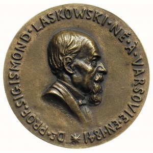 medal sygnowany K.ŻMIGRODZKI BRONZE poświęcony profesor...