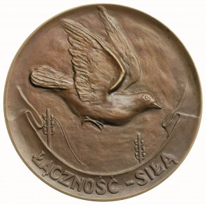 medal nagrodowy Za Hodowlę Gołębi Pocztowych,  Aw: Orze...