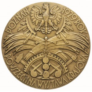 Powszechna Wystawa Krajowa w Poznaniu 1929 r -medal aut...