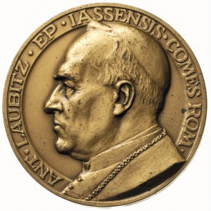 Antoni Laubitz biskup sufragant gnieźnieński -medal aut...
