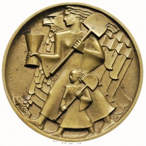 medal autorstwa Jerzega Bandury 1936 r, z okazji budowy...