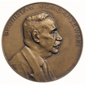 Bronisław Gembarzewski -medal autorstwa S. R. Lewandows...