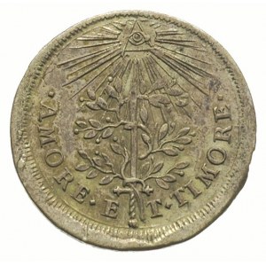 żeton 1690, wybity z okazji koronacji Józefa I Habsburg...