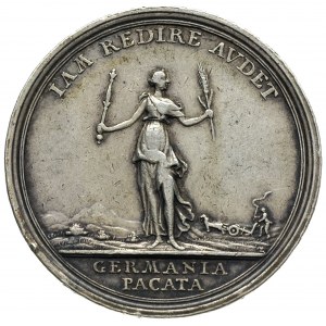 Fryderyk II Wielki, medal autorstwa Oexleina, na pokój ...