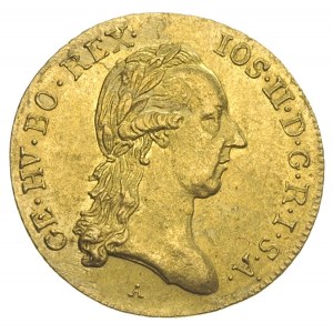 Józef II 1765-1790, dukat 1788 / A, Wiedeń, złoto 3.50 ...