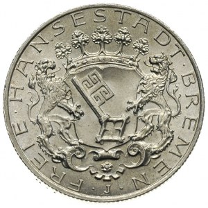 2 marki 1904 / J, Hamburg, J.59, wyśmienicie zachowane