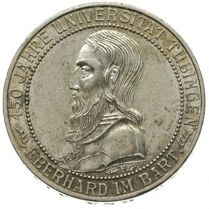 3 marki 1927 / A, Berlin, 450-lecie Uniwersytetu w Tübi...