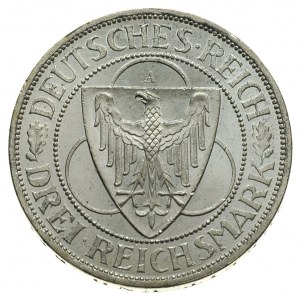 3 marki 1930 / A, Berlin, Zakończenie okupacji aliancki...