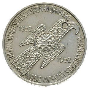 5 marek 1952 / D, Monachium, 100-lecie Germanisches Nat...