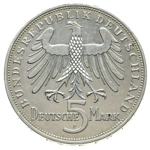 5 marek 1955 / F, Stuttgart, 150-lecie śmierci Fryderyk...