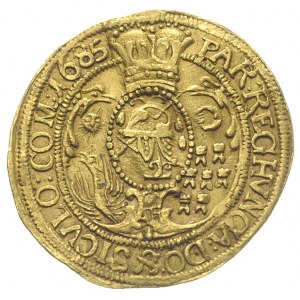 Michał Apafi 1661-1690, dukat 1685, Fogaras, złoto 3.41...
