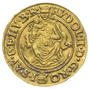 Rudolf II 1576-1608, dukat 1585 / K-B, Krzemnica, złoto...