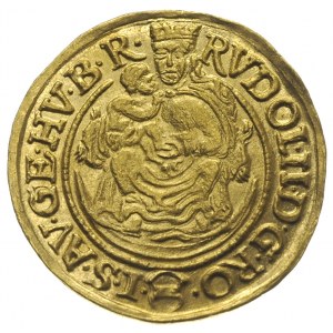 Rudolf II 1576-1608, dukat 1604 / K-B, Krzemnica, złoto...