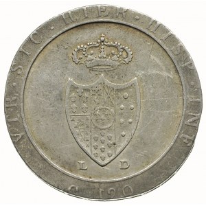 Ferdynand IV 1759-1816, 120 grana (piastra) 1805 / L-D,...